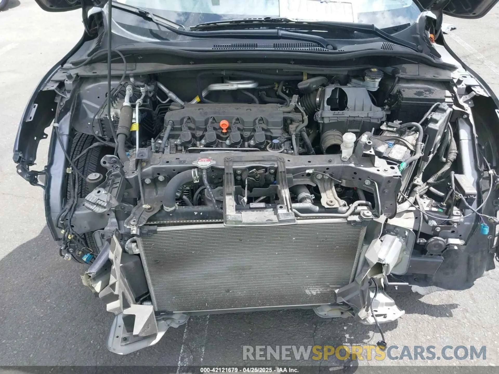 10 Фотография поврежденного автомобиля 3CZRU5H57NM703540 HONDA HR-V 2022