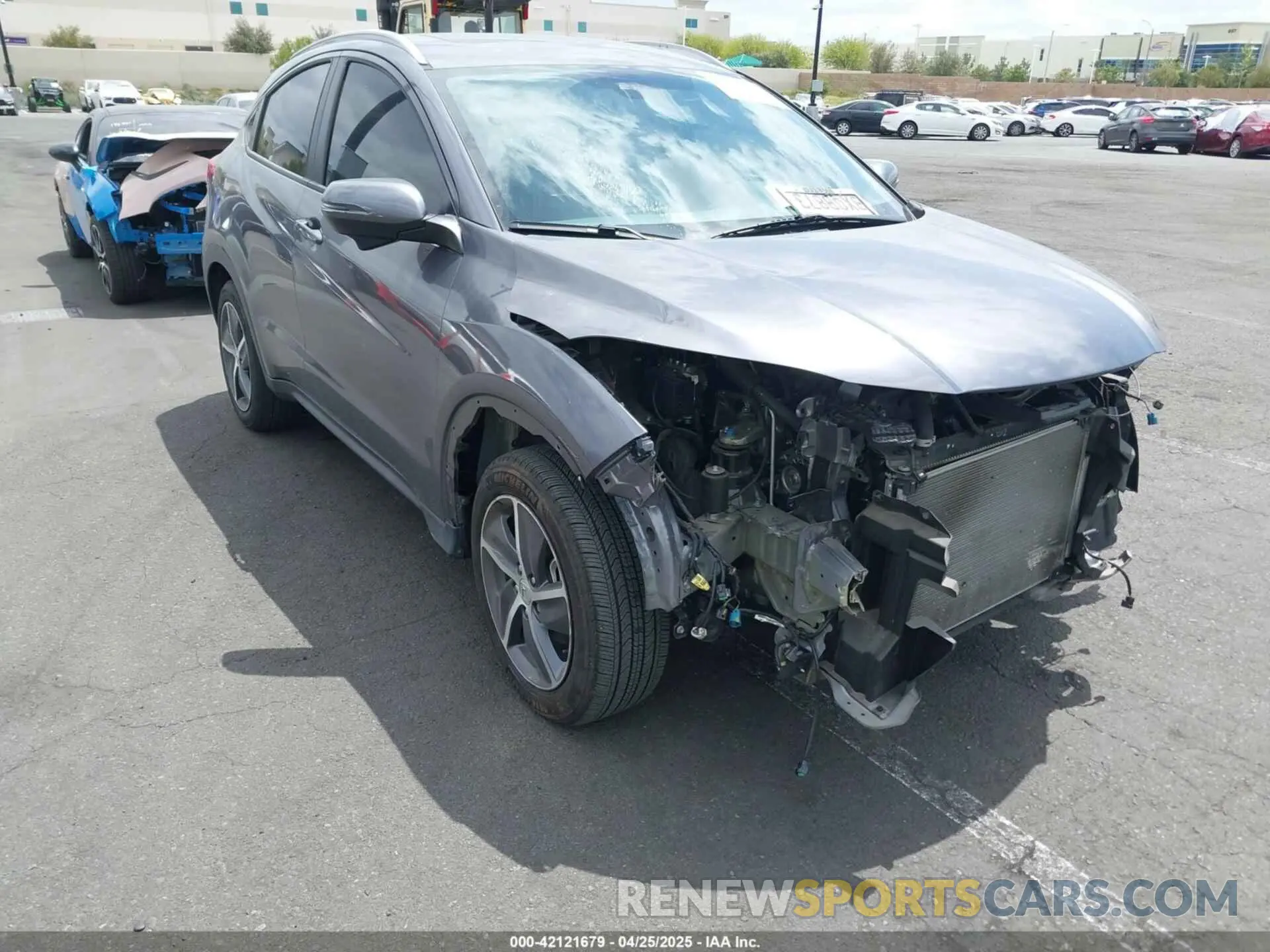 14 Фотография поврежденного автомобиля 3CZRU5H57NM703540 HONDA HR-V 2022