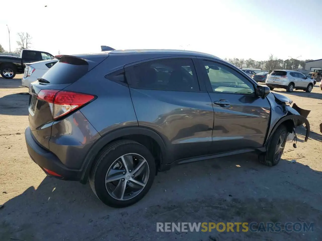 3 Фотография поврежденного автомобиля 3CZRU5H57NM734707 HONDA HR-V 2022