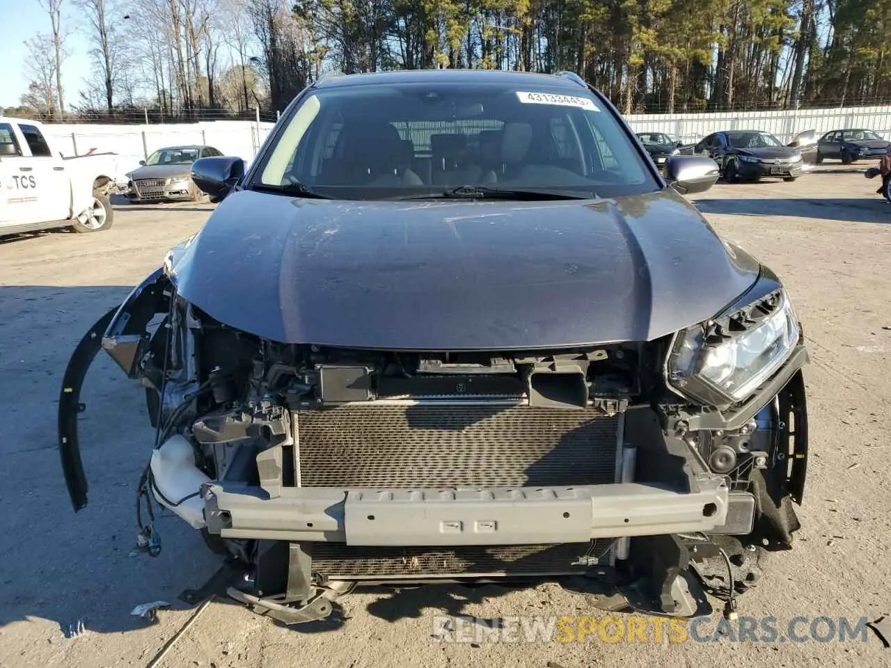 5 Фотография поврежденного автомобиля 3CZRU5H57NM734707 HONDA HR-V 2022