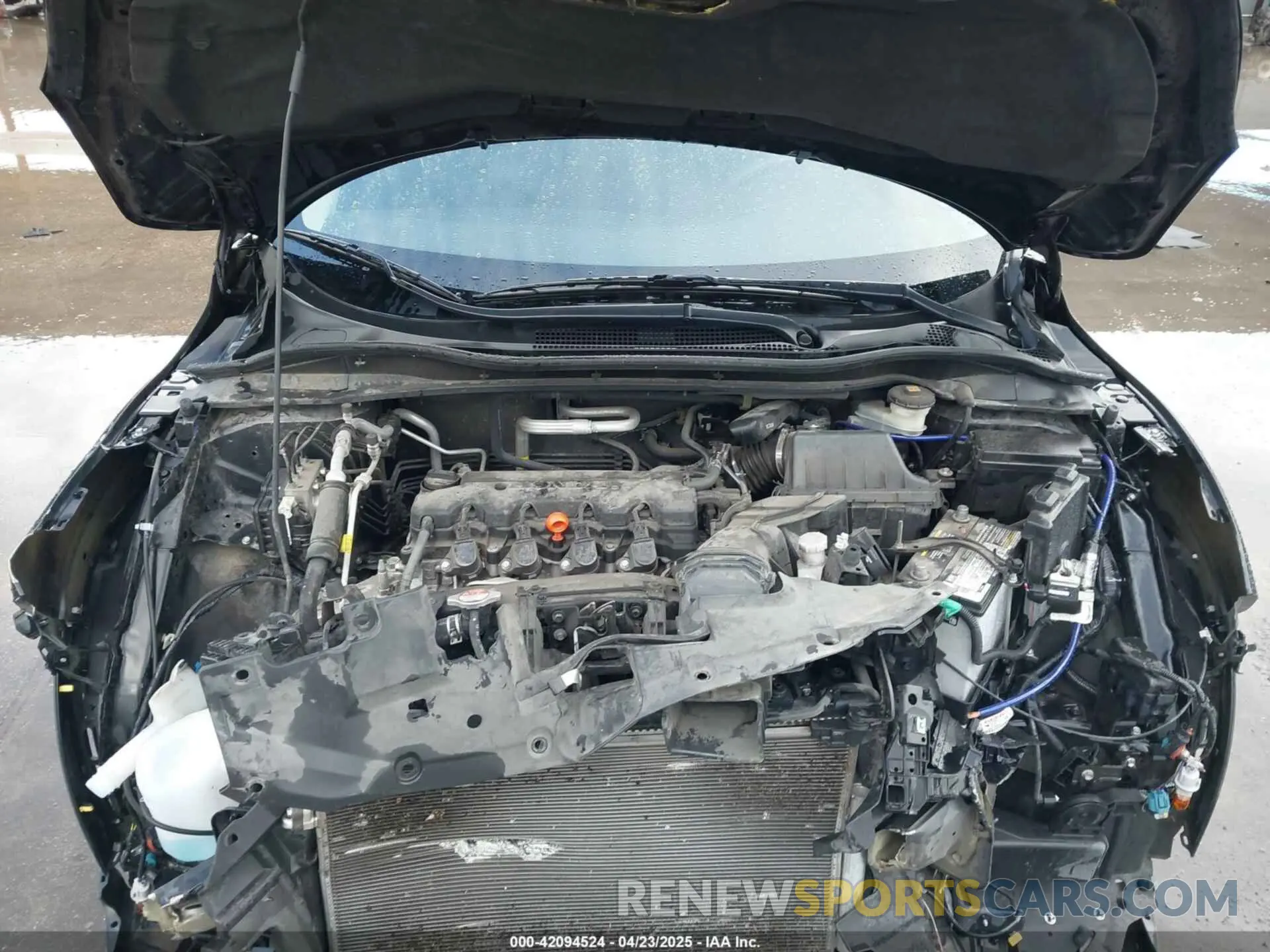 10 Фотография поврежденного автомобиля 3CZRU5H58NM742010 HONDA HR-V 2022
