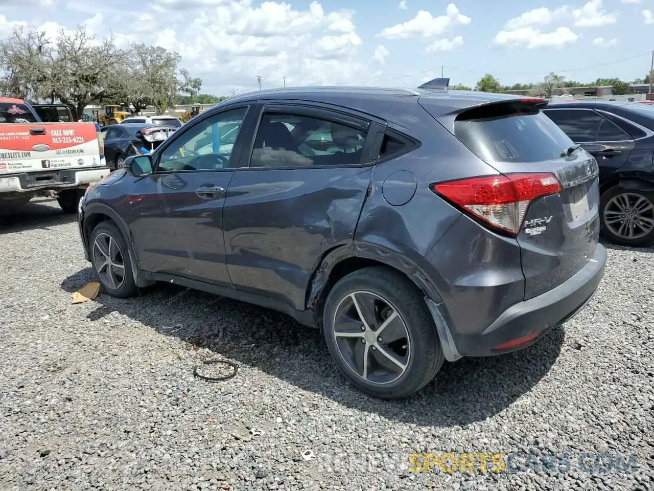 2 Photograph of a damaged car 3CZRU5H5XNM726780 HONDA HR-V 2022