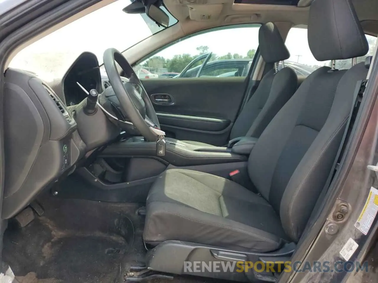 7 Photograph of a damaged car 3CZRU5H5XNM726780 HONDA HR-V 2022