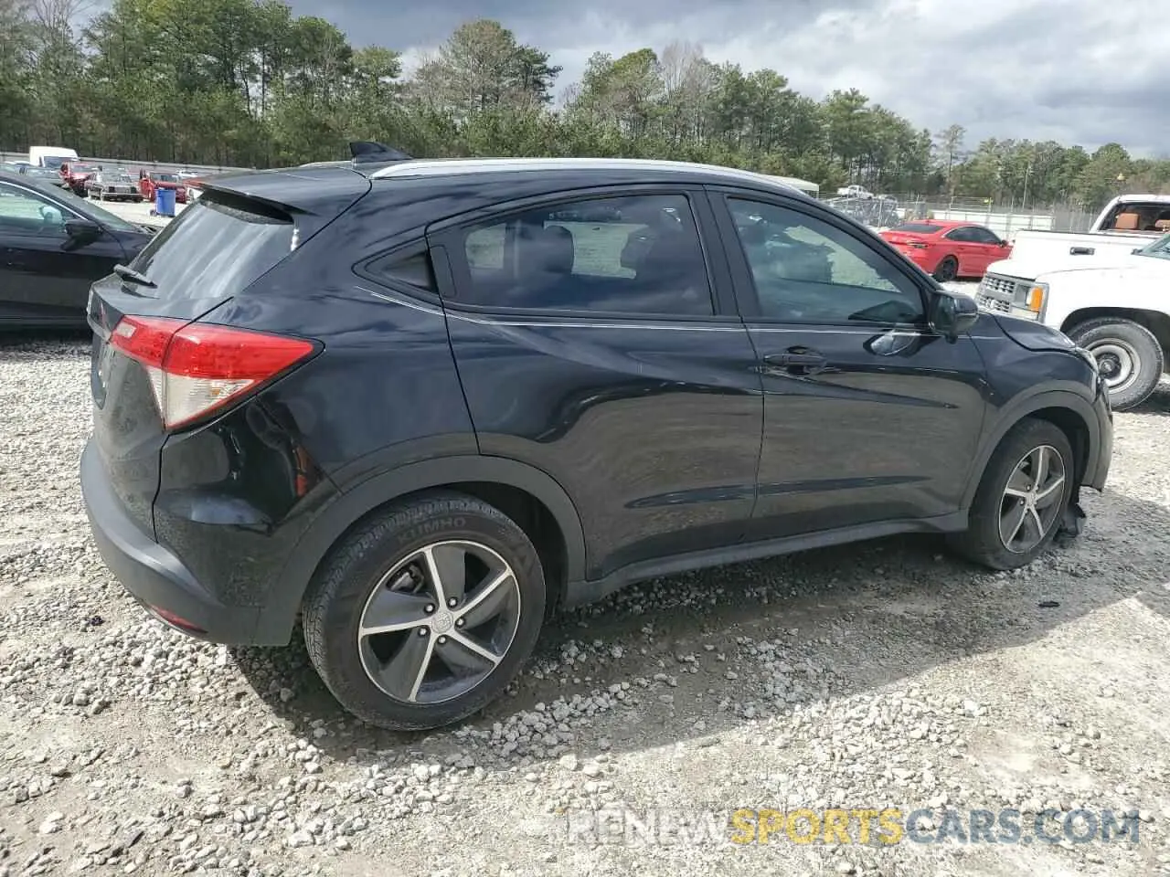 3 Фотография поврежденного автомобиля 3CZRU5H75NM715557 HONDA HR-V 2022