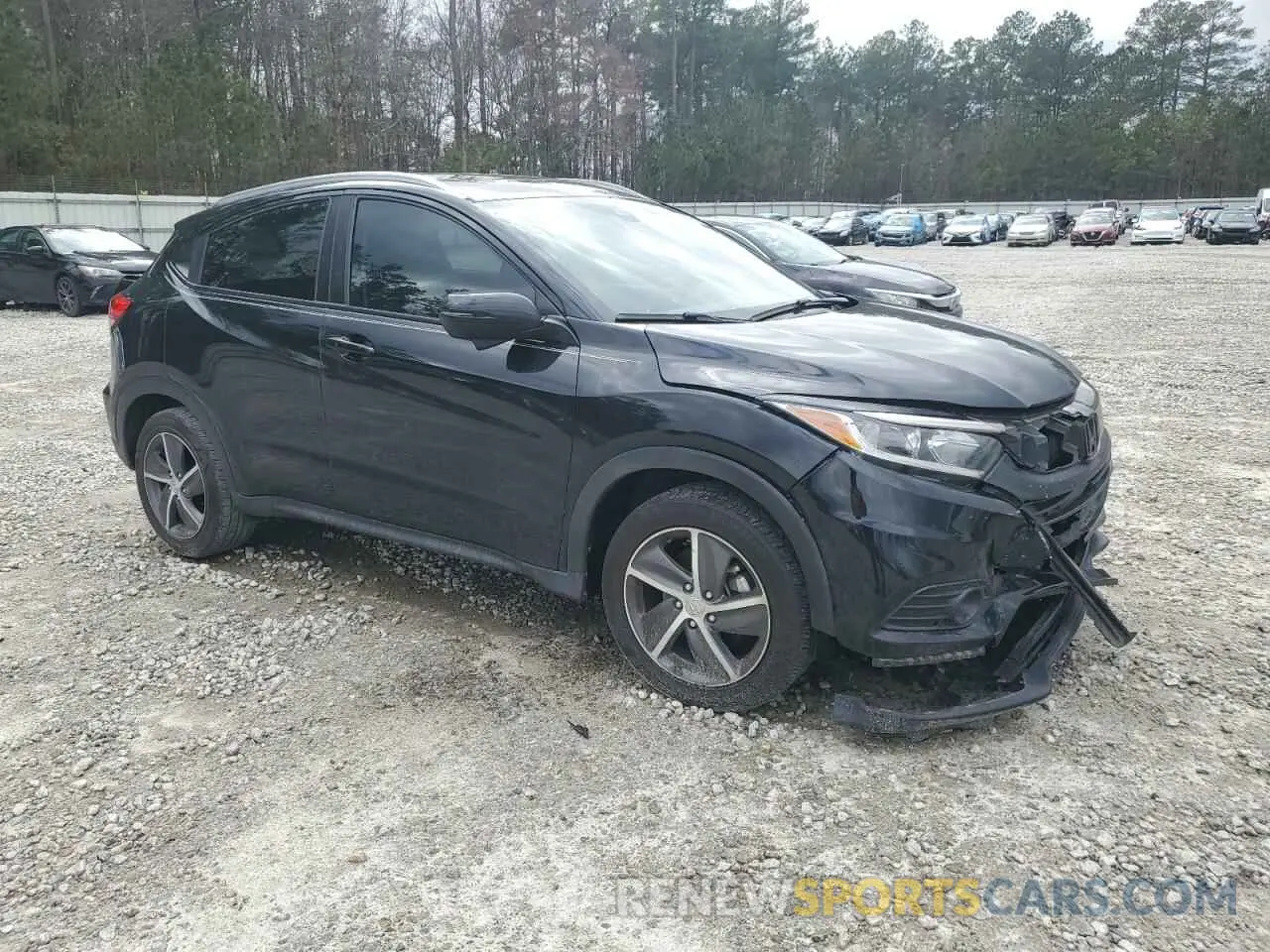 4 Фотография поврежденного автомобиля 3CZRU5H75NM715557 HONDA HR-V 2022
