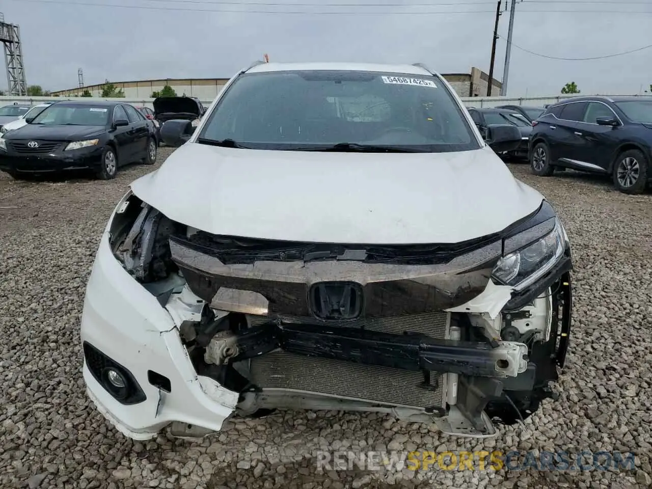 5 Фотография поврежденного автомобиля 3CZRU6H10NM741789 HONDA HR-V 2022