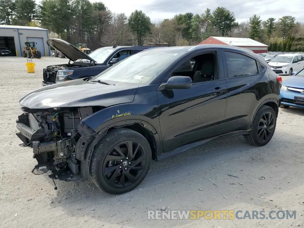 1 Photograph of a damaged car 3CZRU6H10NM772914 HONDA HR-V 2022
