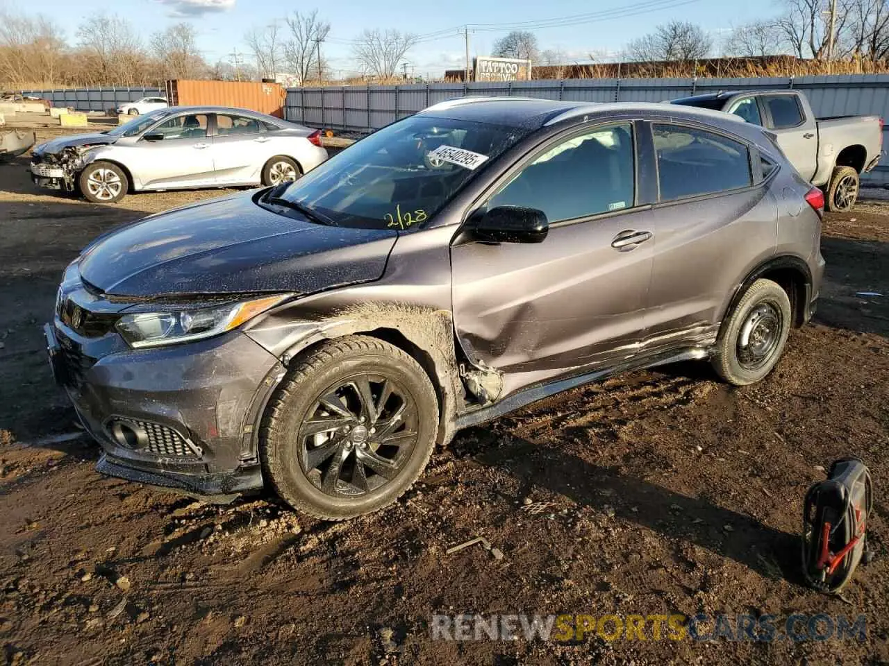 1 Фотография поврежденного автомобиля 3CZRU6H11NM710518 HONDA HR-V 2022