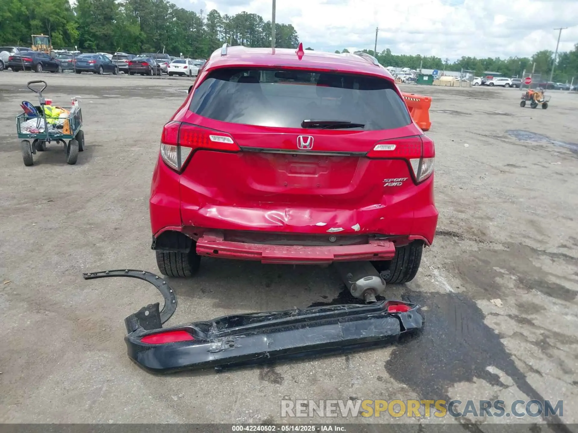 17 Фотография поврежденного автомобиля 3CZRU6H11NM726007 HONDA HR-V 2022
