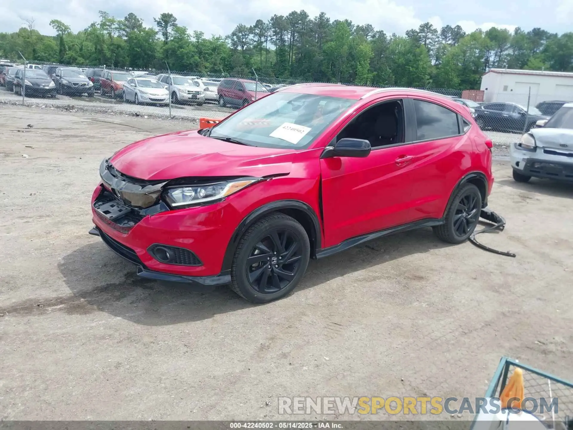 2 Фотография поврежденного автомобиля 3CZRU6H11NM726007 HONDA HR-V 2022