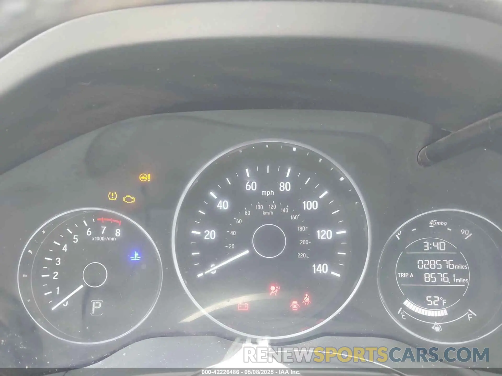 7 Photograph of a damaged car 3CZRU6H11NM736780 HONDA HR-V 2022