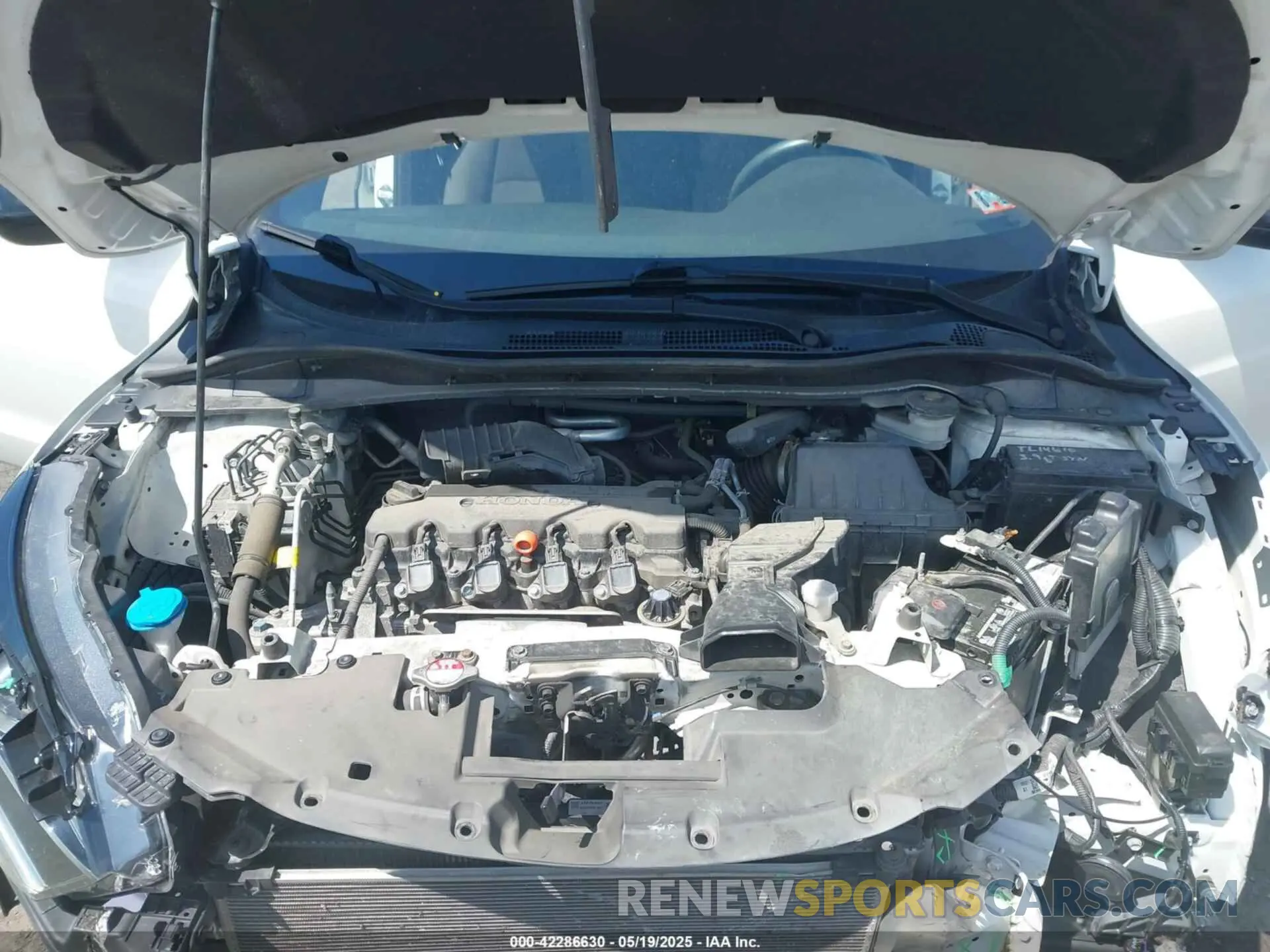 10 Фотография поврежденного автомобиля 3CZRU6H13NM706745 HONDA HR-V 2022