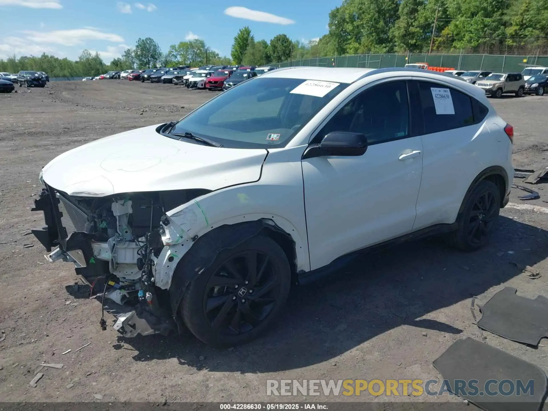 2 Фотография поврежденного автомобиля 3CZRU6H13NM706745 HONDA HR-V 2022