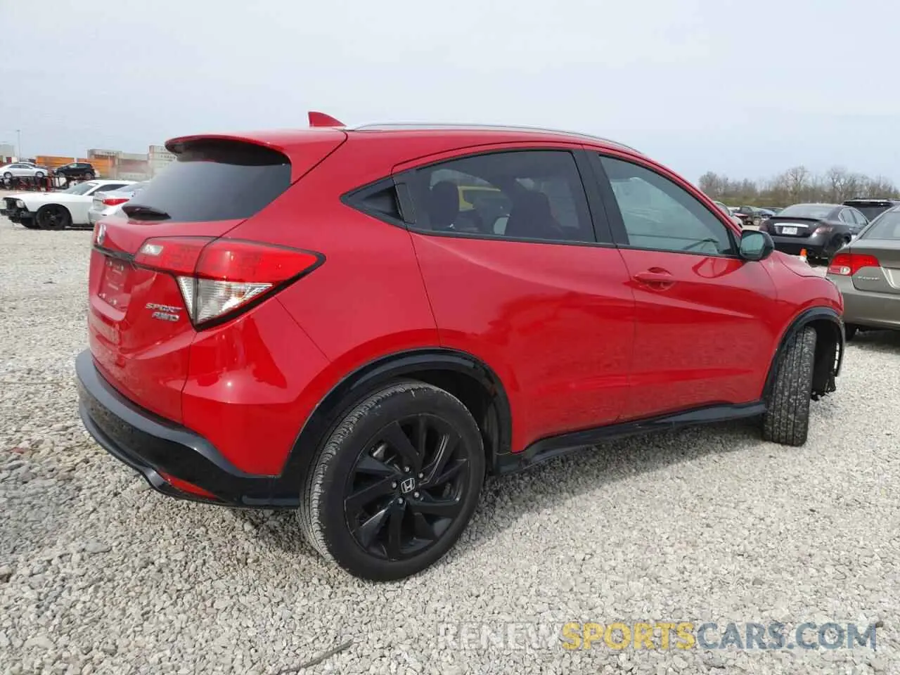 3 Photograph of a damaged car 3CZRU6H13NM763981 HONDA HR-V 2022