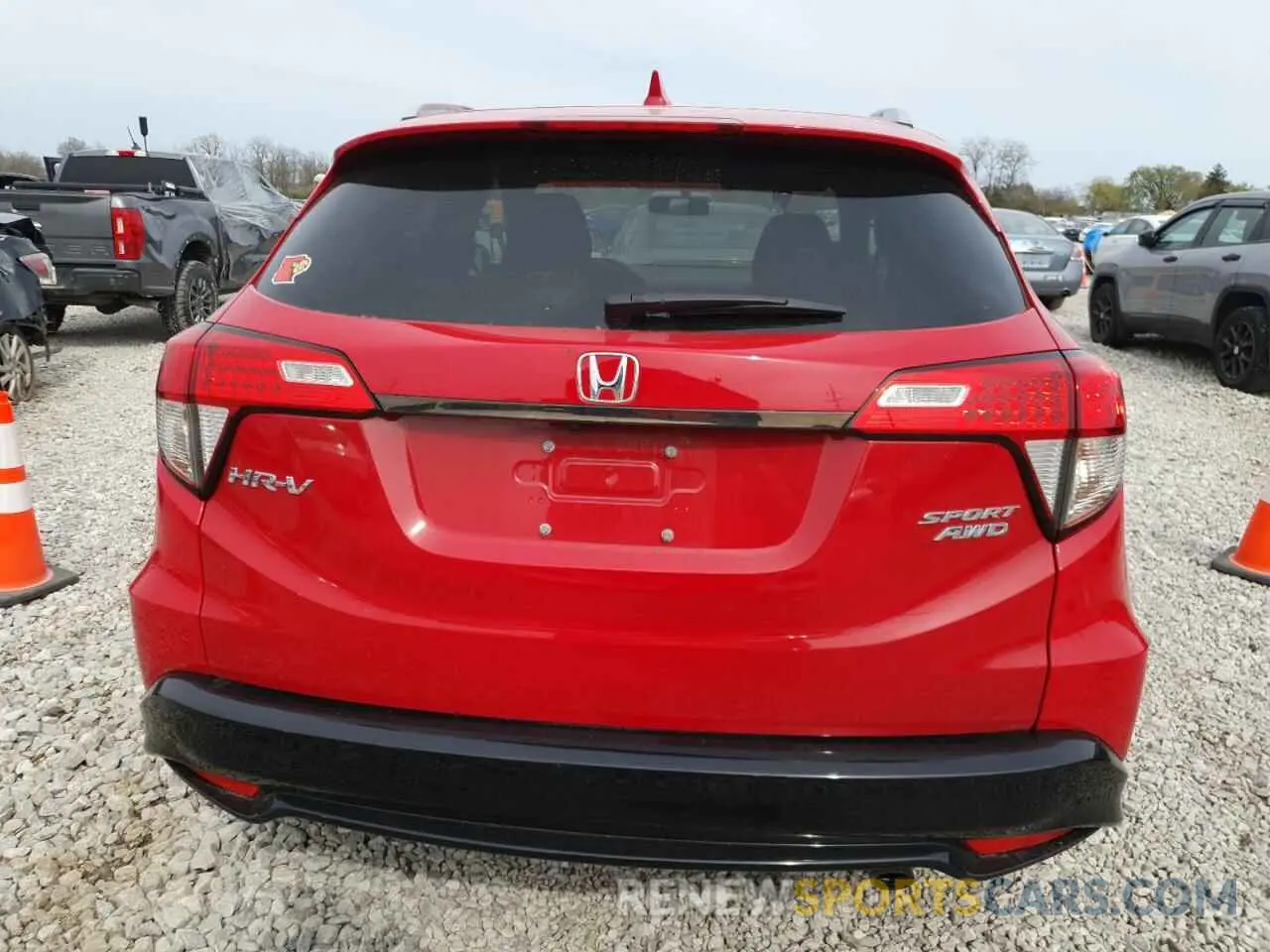 6 Photograph of a damaged car 3CZRU6H13NM763981 HONDA HR-V 2022