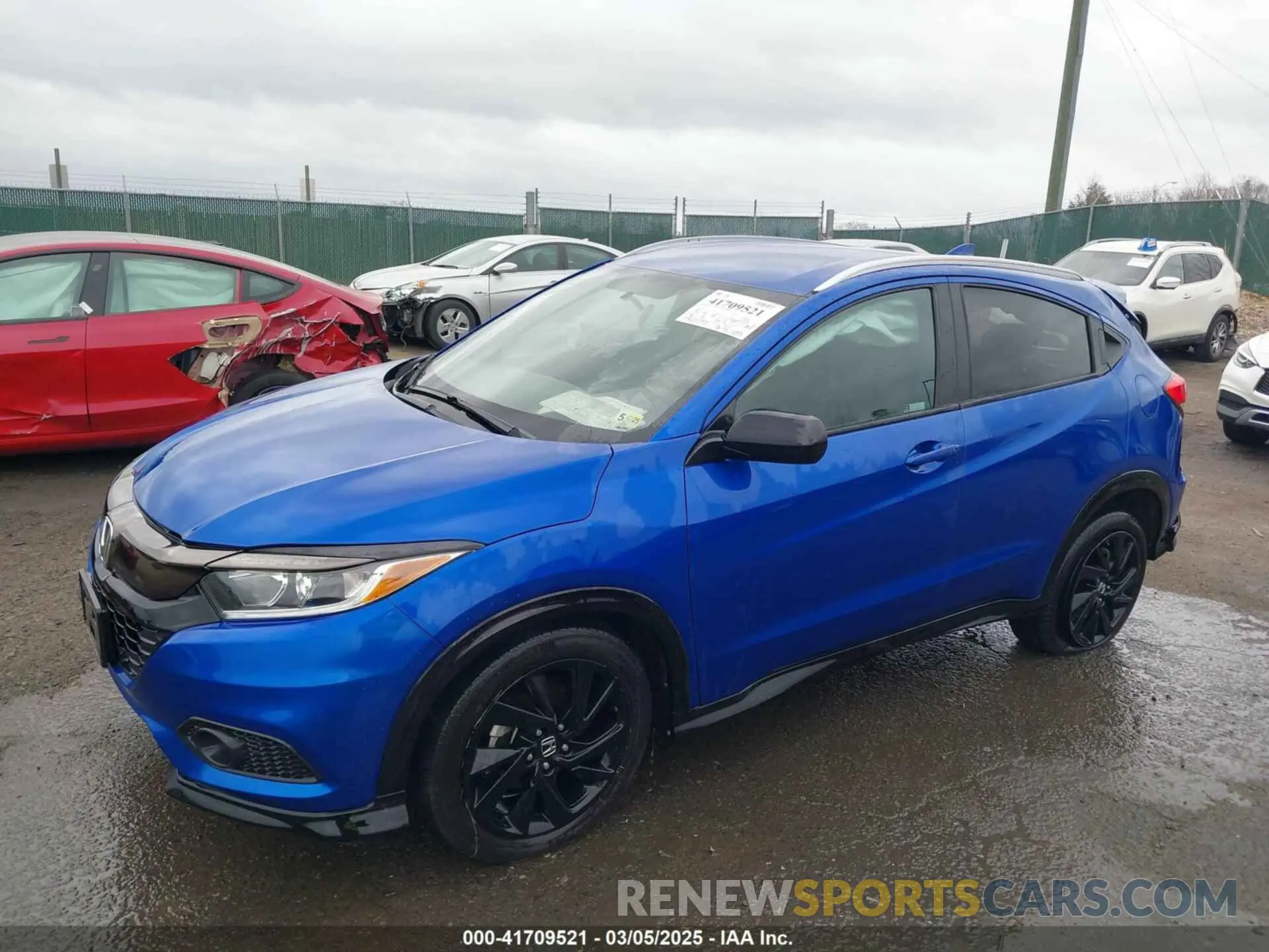 2 Фотография поврежденного автомобиля 3CZRU6H14NM769305 HONDA HR-V 2022