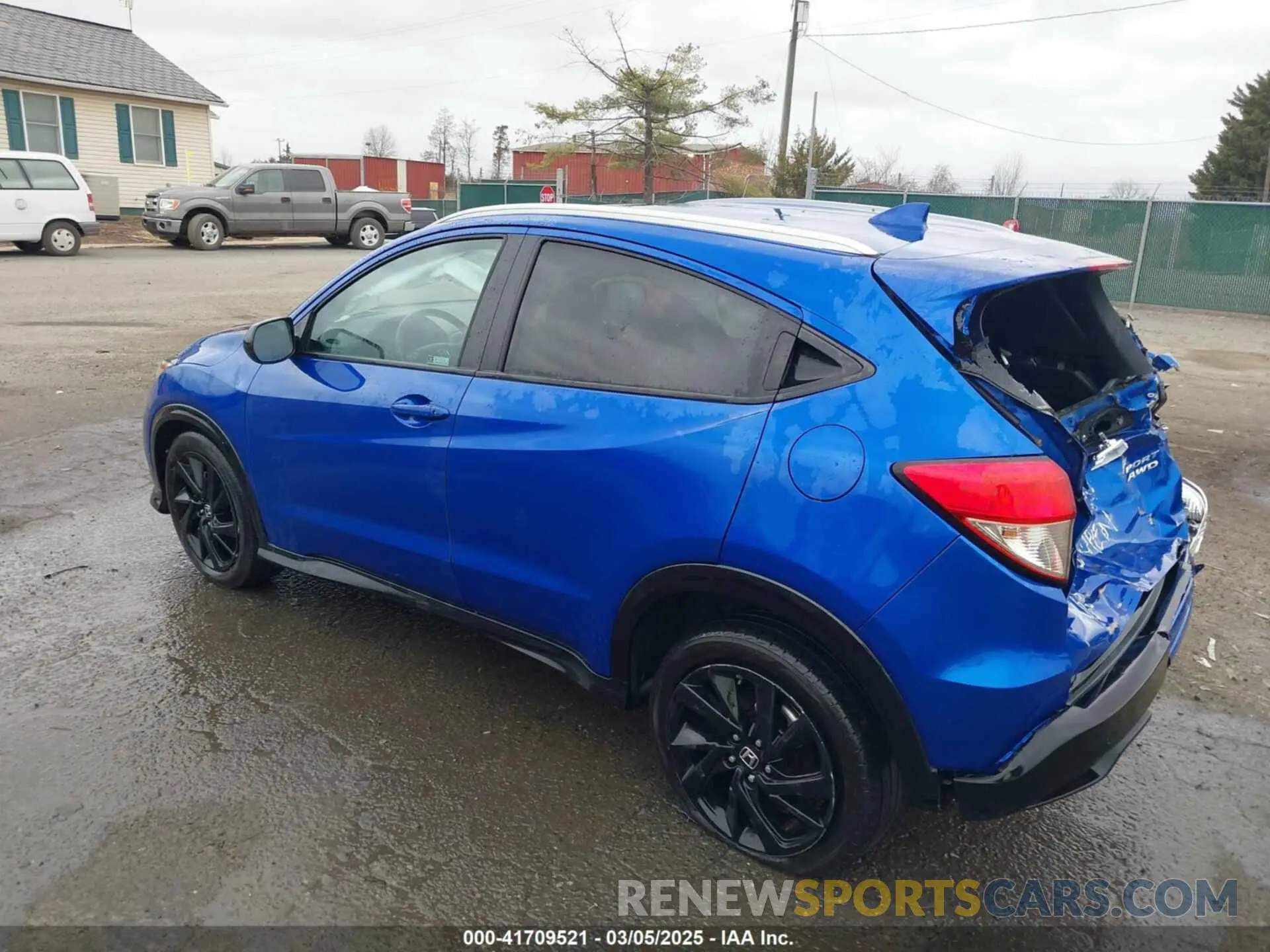 3 Фотография поврежденного автомобиля 3CZRU6H14NM769305 HONDA HR-V 2022