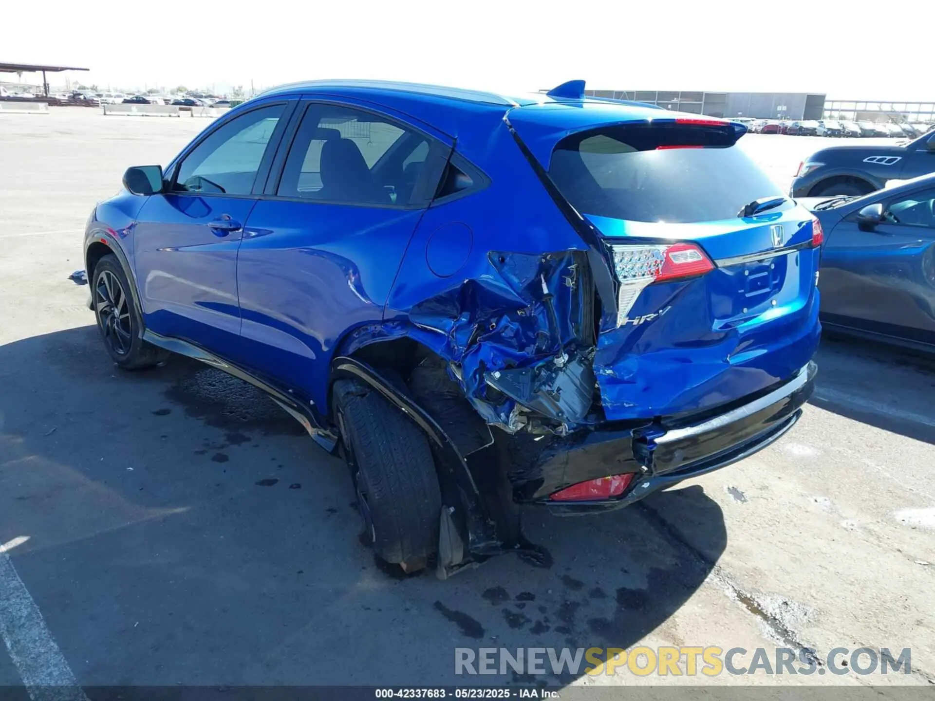 3 Фотография поврежденного автомобиля 3CZRU6H14NM776156 HONDA HR-V 2022