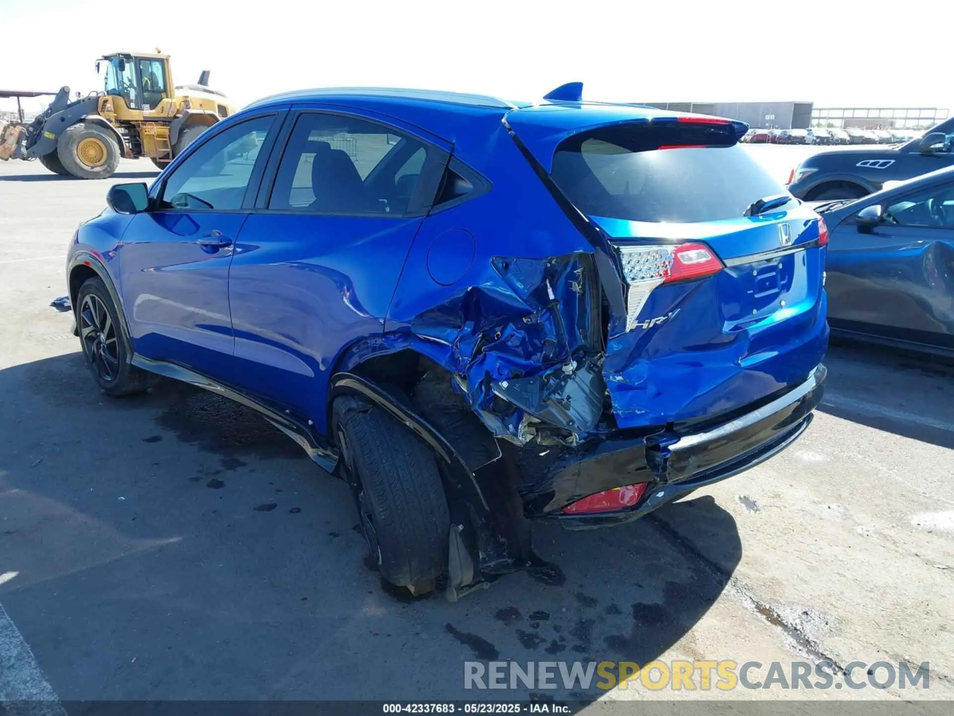 6 Фотография поврежденного автомобиля 3CZRU6H14NM776156 HONDA HR-V 2022