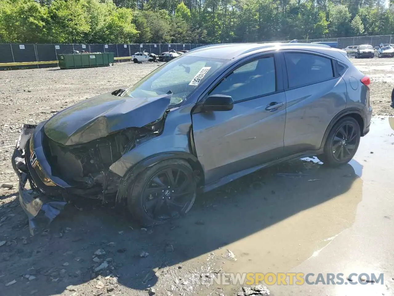 1 Photograph of a damaged car 3CZRU6H15NM723871 HONDA HR-V 2022
