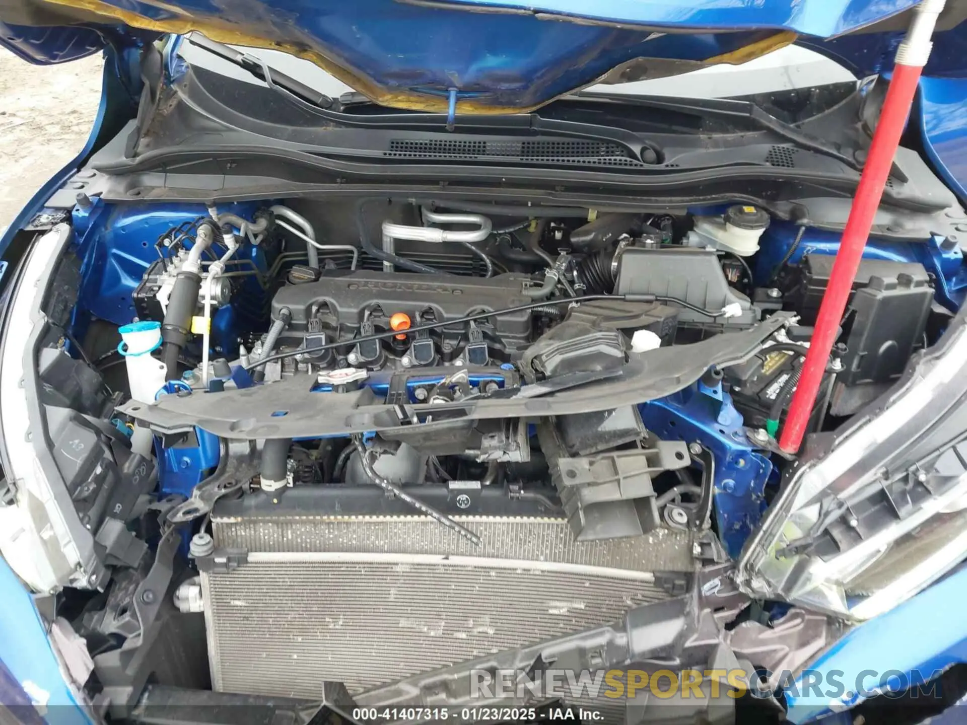 10 Фотография поврежденного автомобиля 3CZRU6H15NM756188 HONDA HR-V 2022