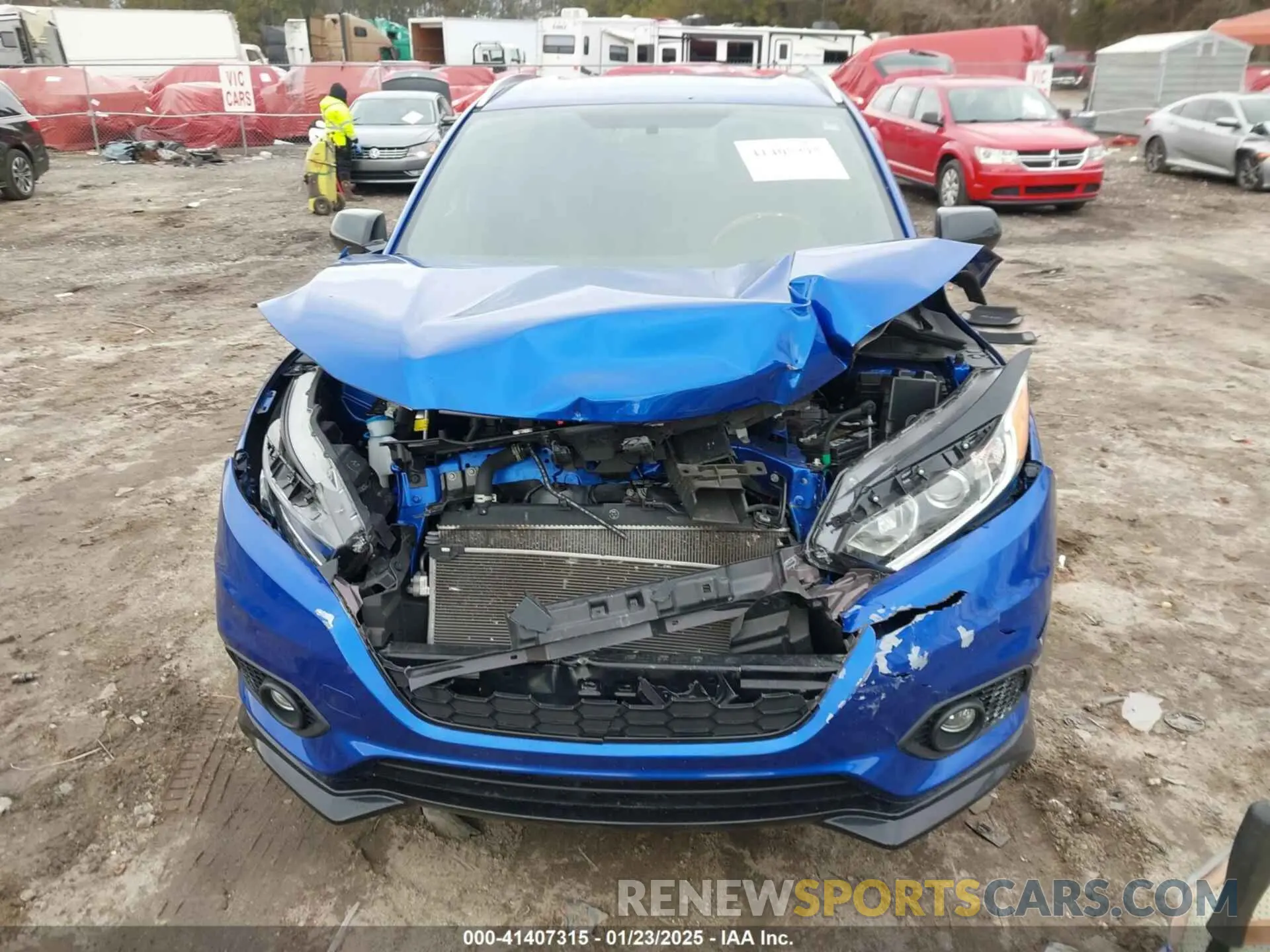 12 Фотография поврежденного автомобиля 3CZRU6H15NM756188 HONDA HR-V 2022