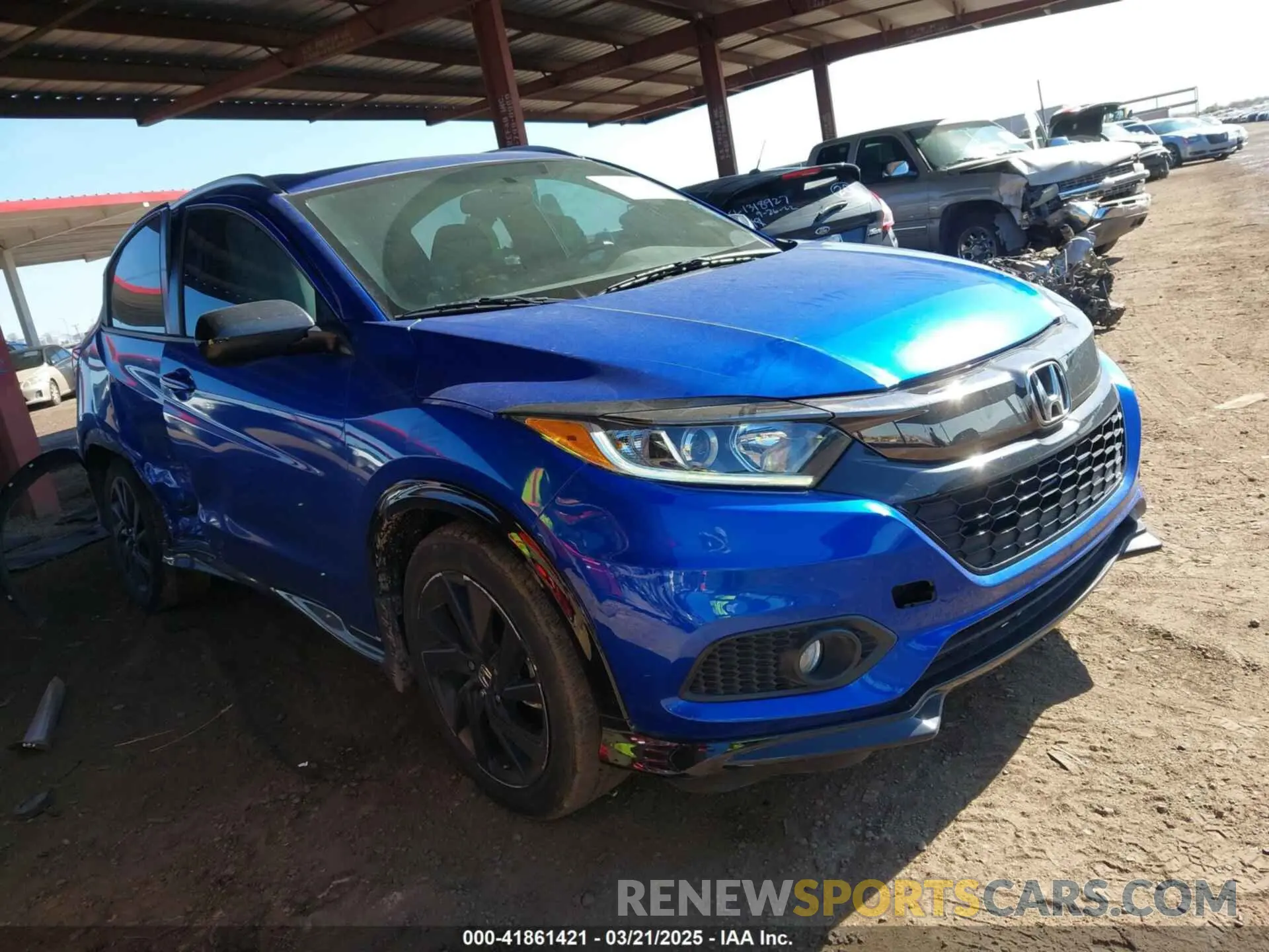1 Фотография поврежденного автомобиля 3CZRU6H16NM710451 HONDA HR-V 2022