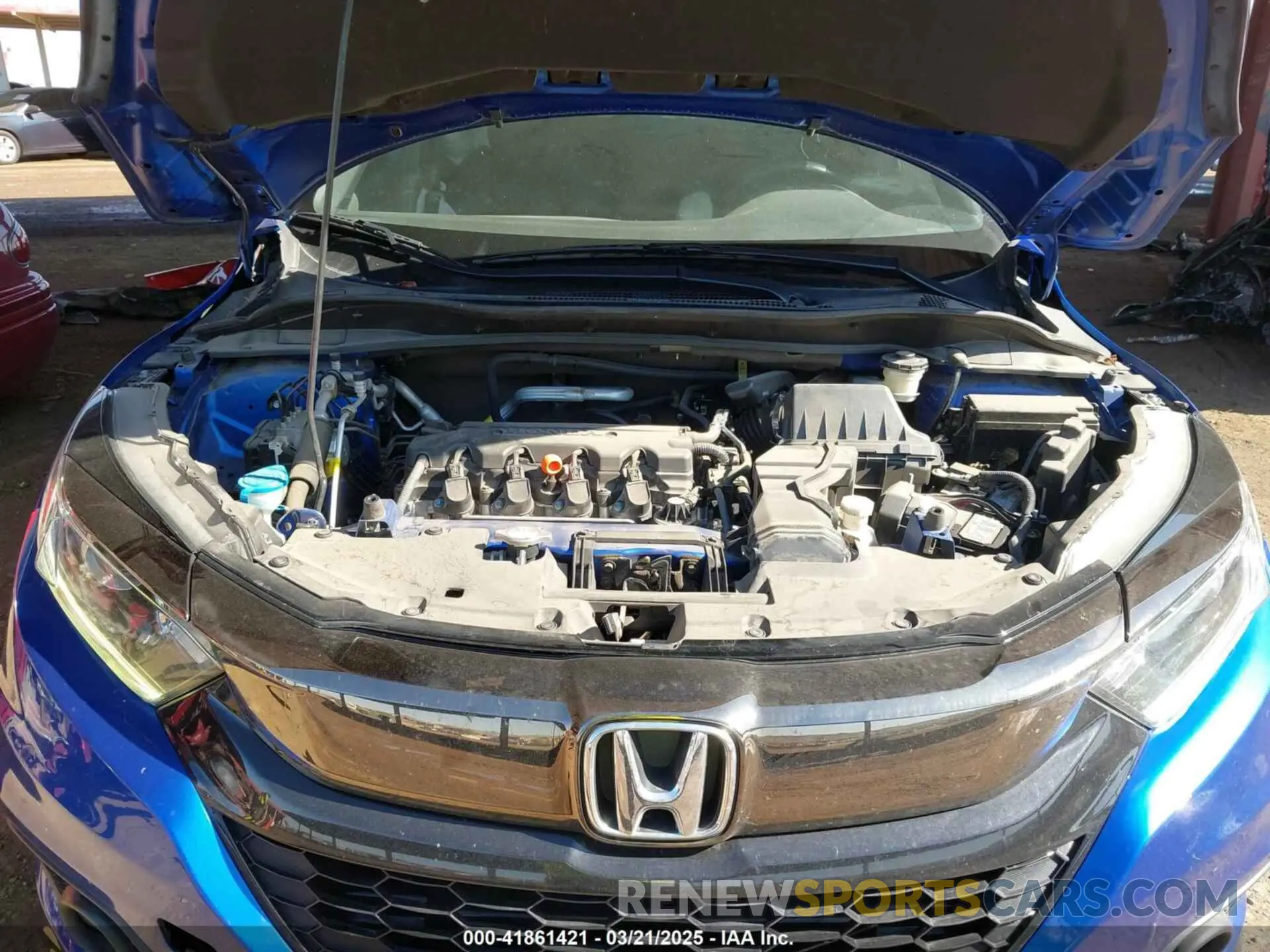 10 Фотография поврежденного автомобиля 3CZRU6H16NM710451 HONDA HR-V 2022