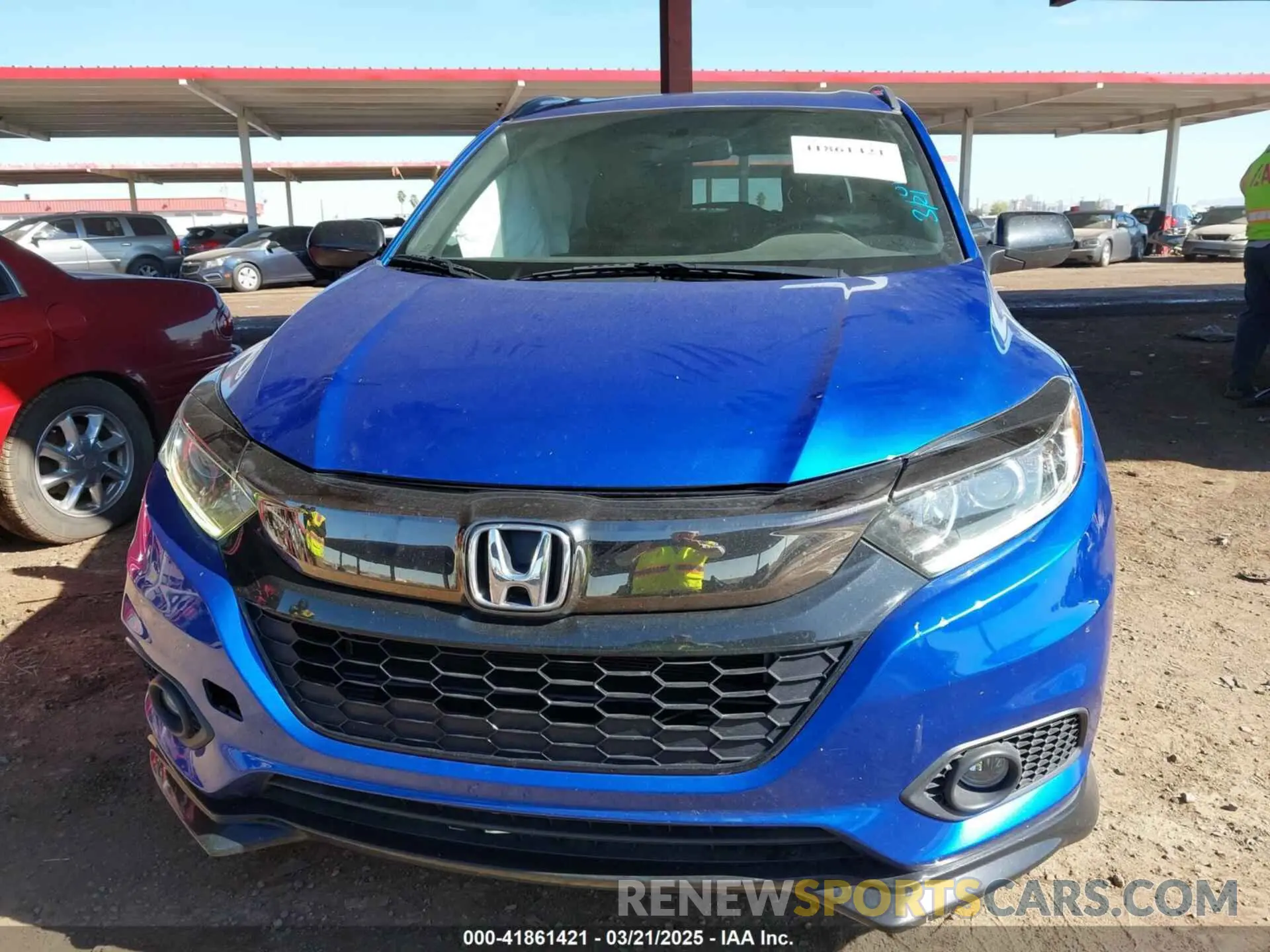 12 Фотография поврежденного автомобиля 3CZRU6H16NM710451 HONDA HR-V 2022