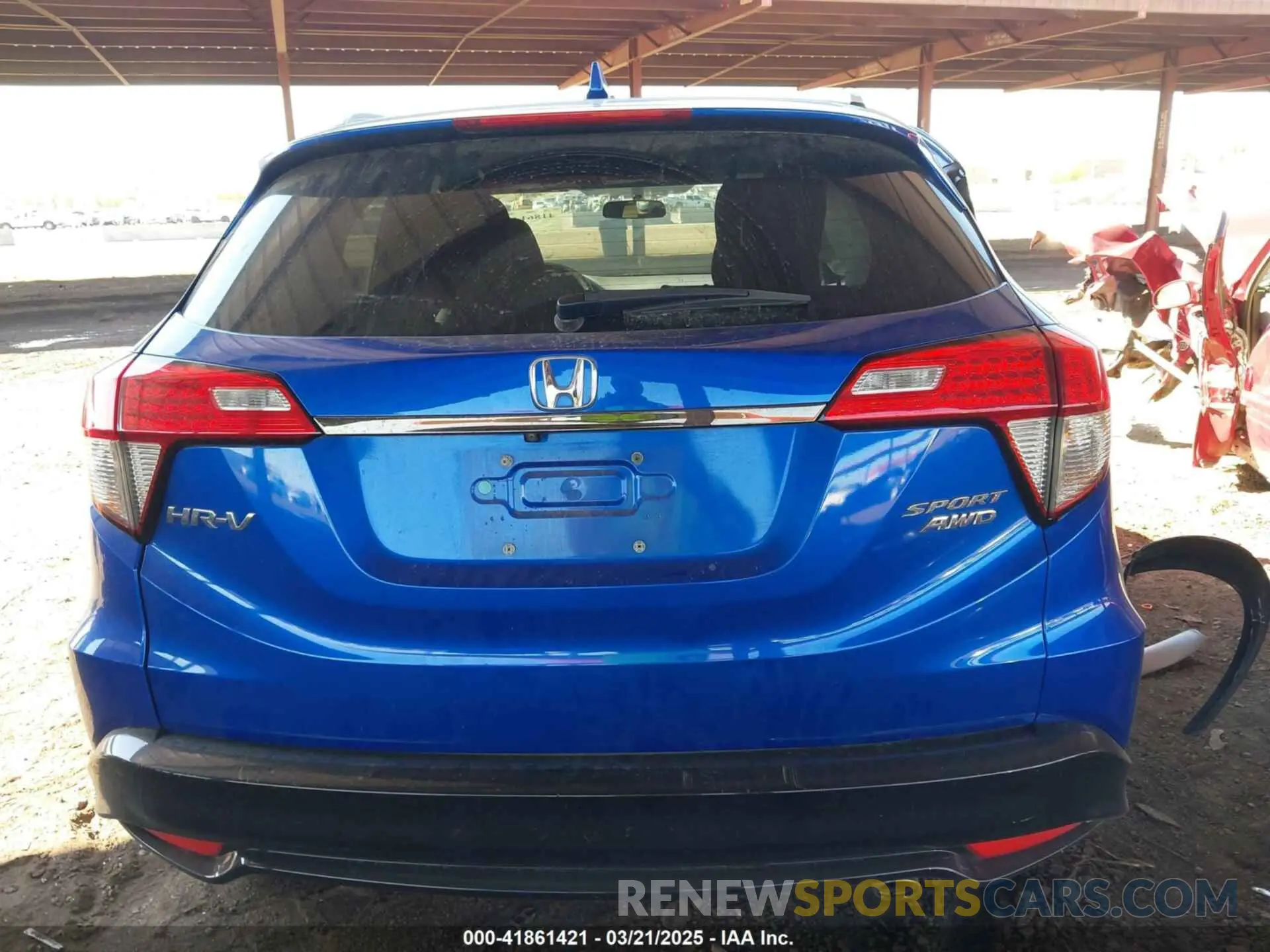 16 Фотография поврежденного автомобиля 3CZRU6H16NM710451 HONDA HR-V 2022