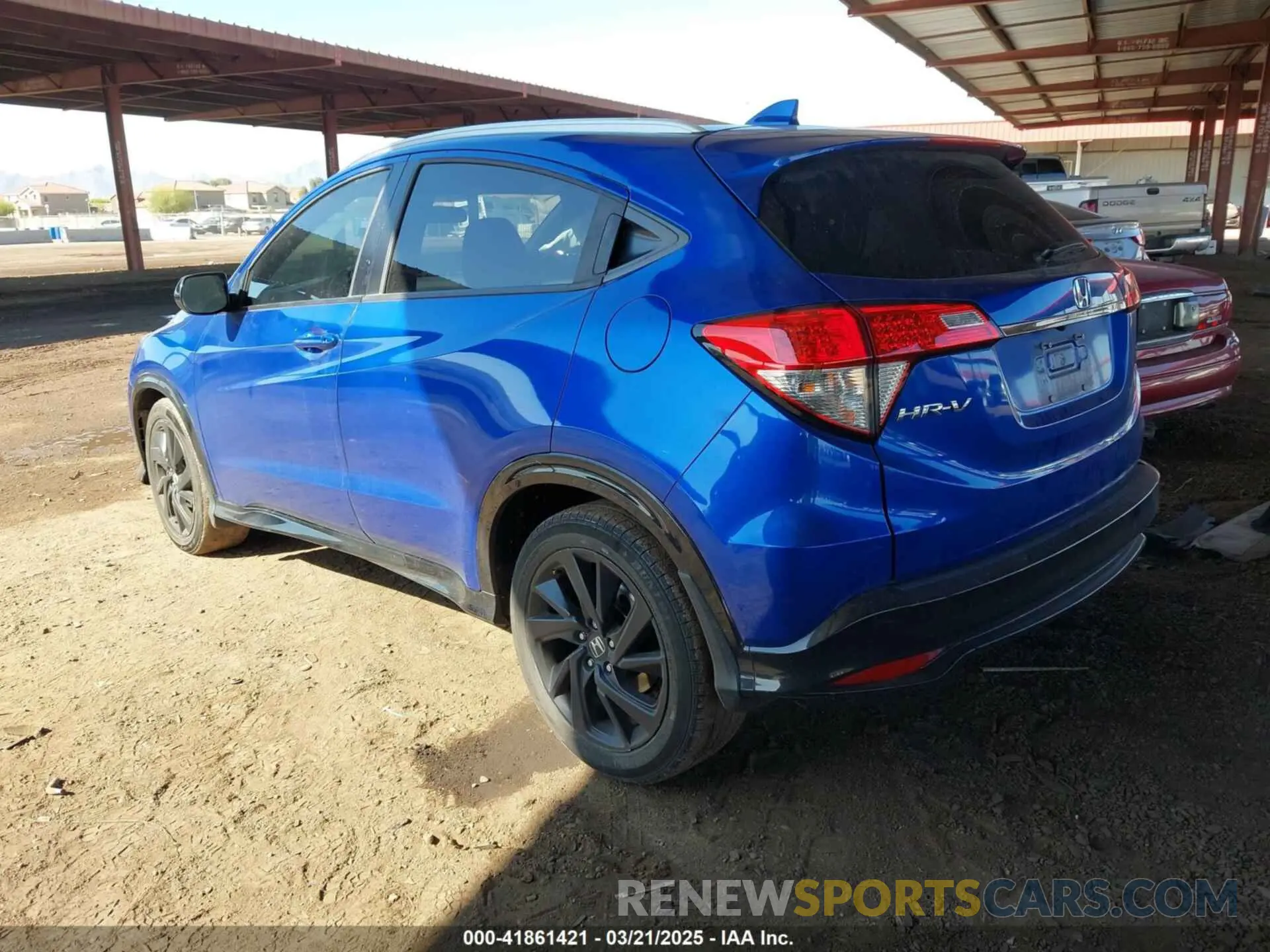 3 Фотография поврежденного автомобиля 3CZRU6H16NM710451 HONDA HR-V 2022