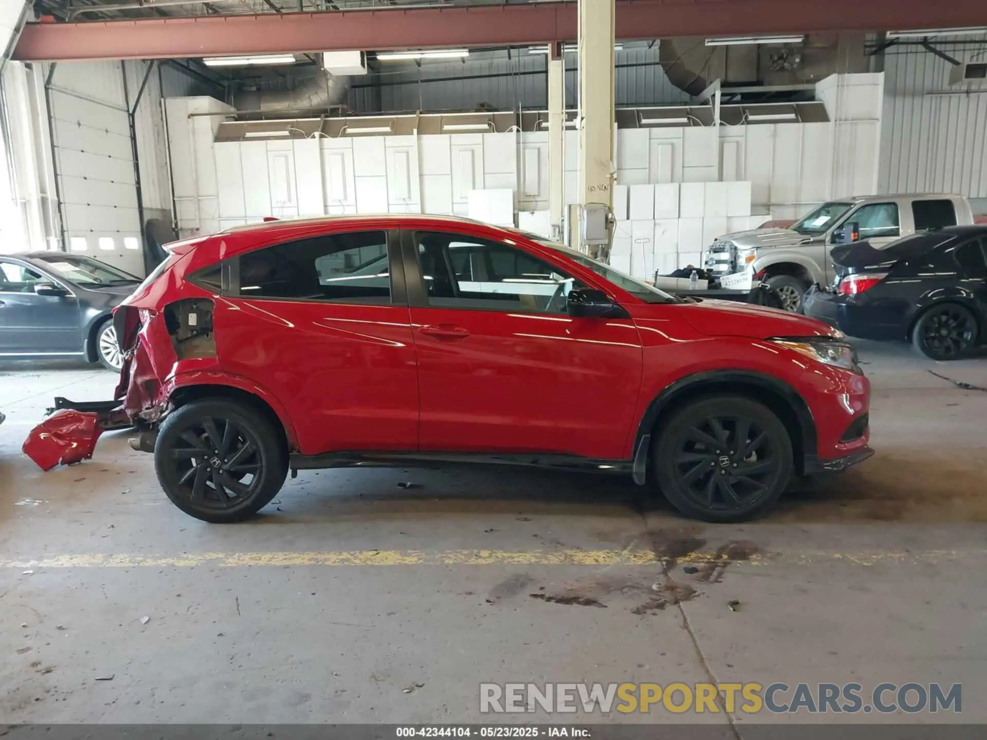 14 Фотография поврежденного автомобиля 3CZRU6H16NM731459 HONDA HR-V 2022
