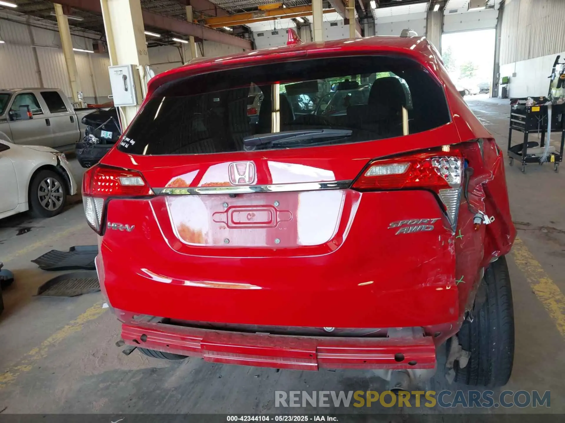 17 Фотография поврежденного автомобиля 3CZRU6H16NM731459 HONDA HR-V 2022