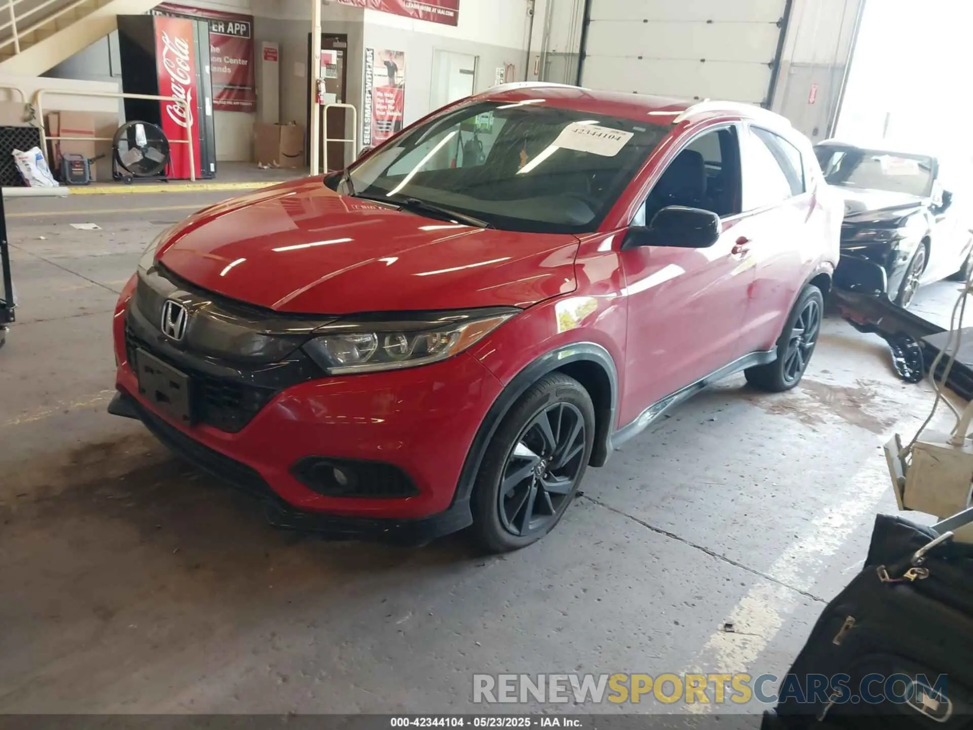 2 Фотография поврежденного автомобиля 3CZRU6H16NM731459 HONDA HR-V 2022