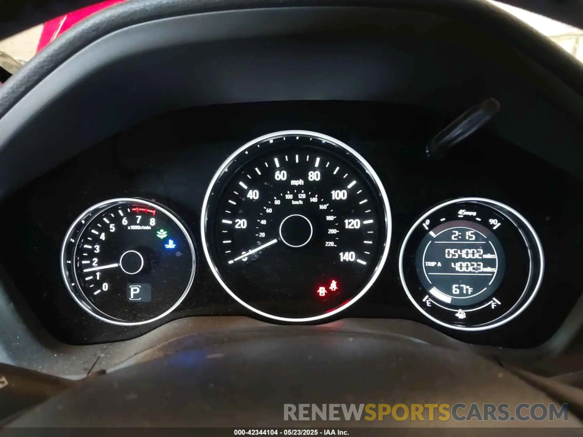7 Фотография поврежденного автомобиля 3CZRU6H16NM731459 HONDA HR-V 2022