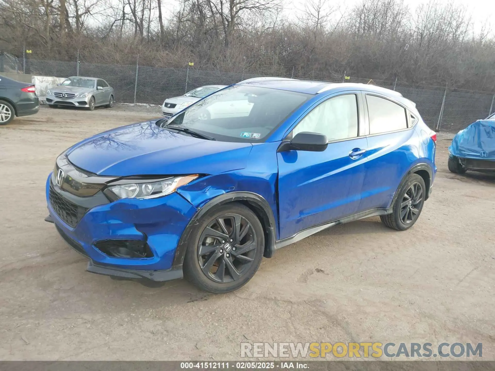 2 Фотография поврежденного автомобиля 3CZRU6H18NM739918 HONDA HR-V 2022