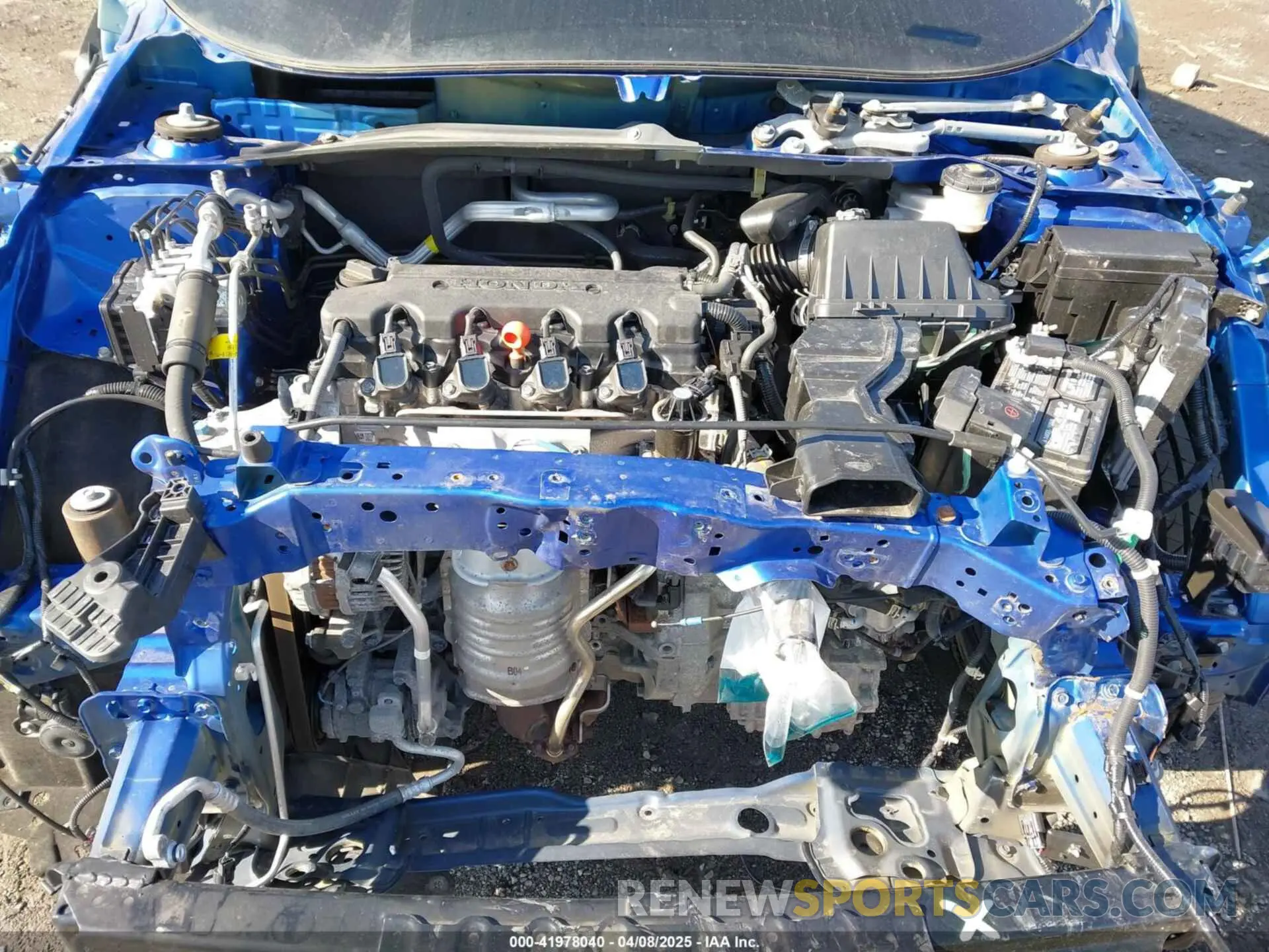 10 Фотография поврежденного автомобиля 3CZRU6H1XNM710470 HONDA HR-V 2022