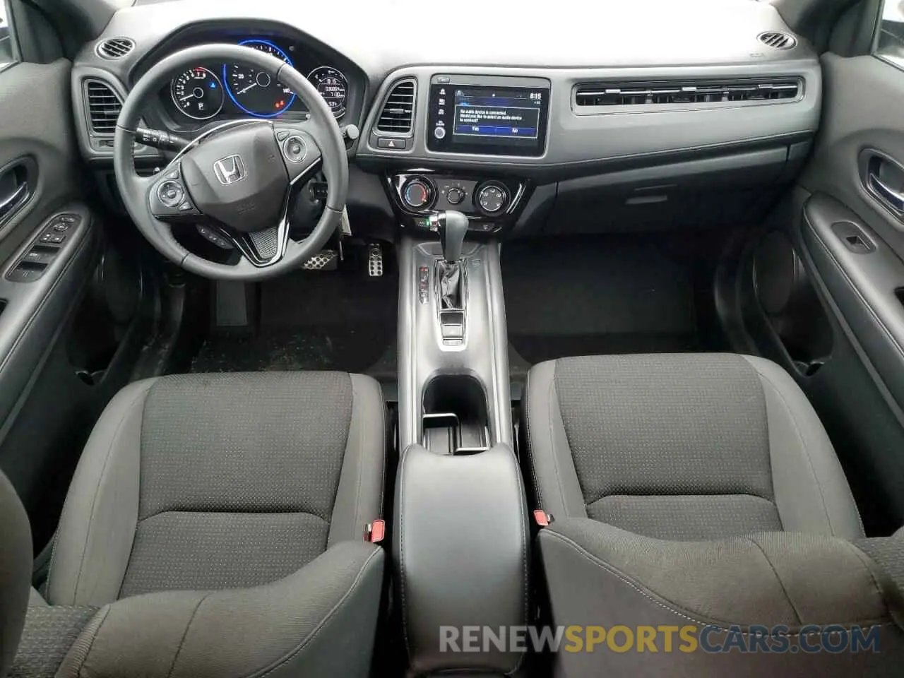 8 Photograph of a damaged car 3CZRU6H1XNM711635 HONDA HR-V 2022