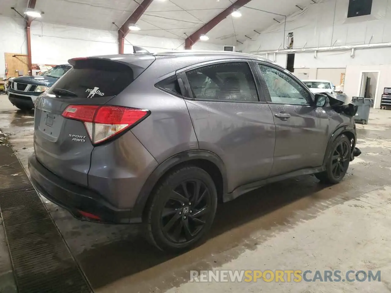 3 Фотография поврежденного автомобиля 3CZRU6H1XNM736793 HONDA HR-V 2022
