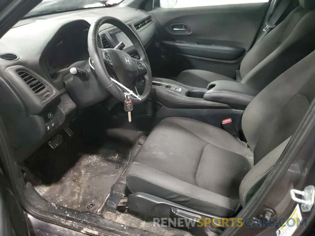 7 Фотография поврежденного автомобиля 3CZRU6H1XNM736793 HONDA HR-V 2022