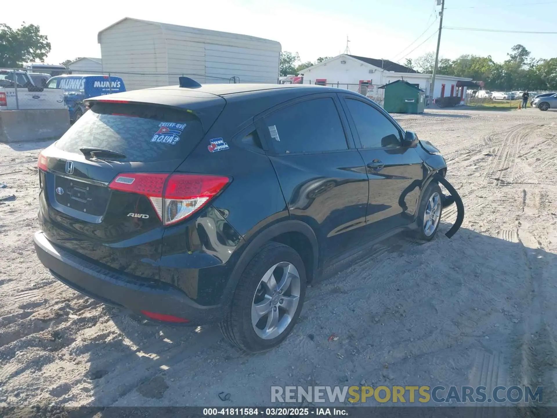 4 Фотография поврежденного автомобиля 3CZRU6H30NM700757 HONDA HR-V 2022