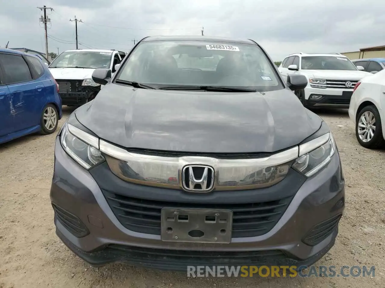 5 Фотография поврежденного автомобиля 3CZRU6H30NM739204 HONDA HR-V 2022