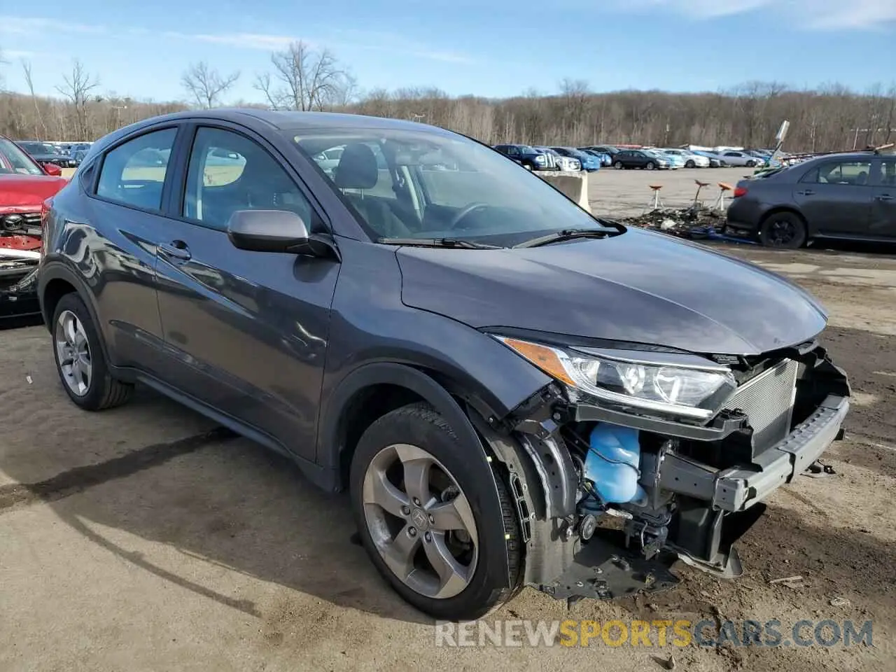 4 Фотография поврежденного автомобиля 3CZRU6H30NM774096 HONDA HR-V 2022
