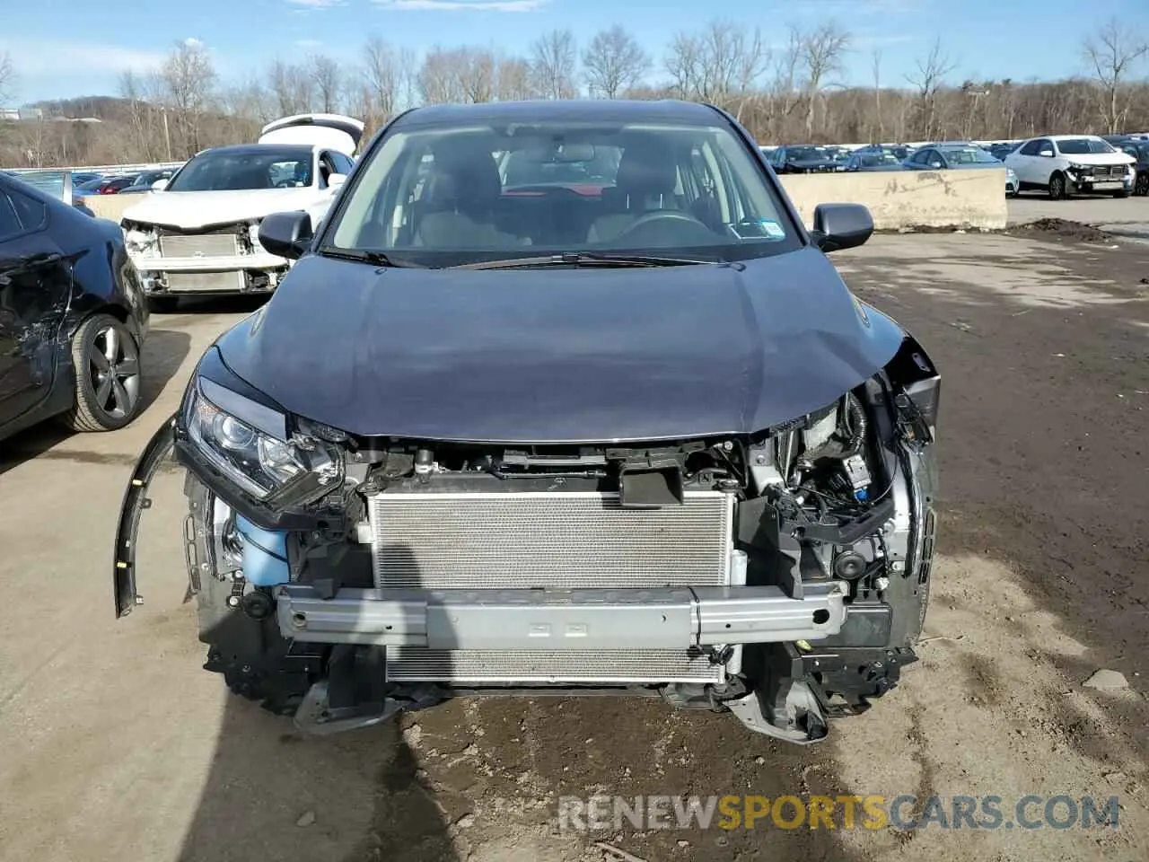 5 Фотография поврежденного автомобиля 3CZRU6H30NM774096 HONDA HR-V 2022