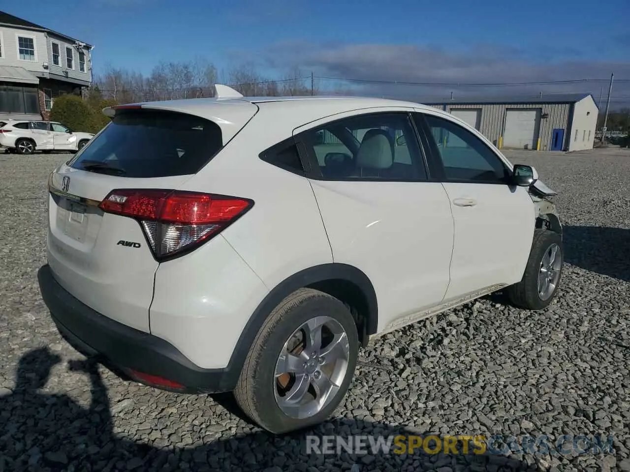 3 Фотография поврежденного автомобиля 3CZRU6H31NM714294 HONDA HR-V 2022