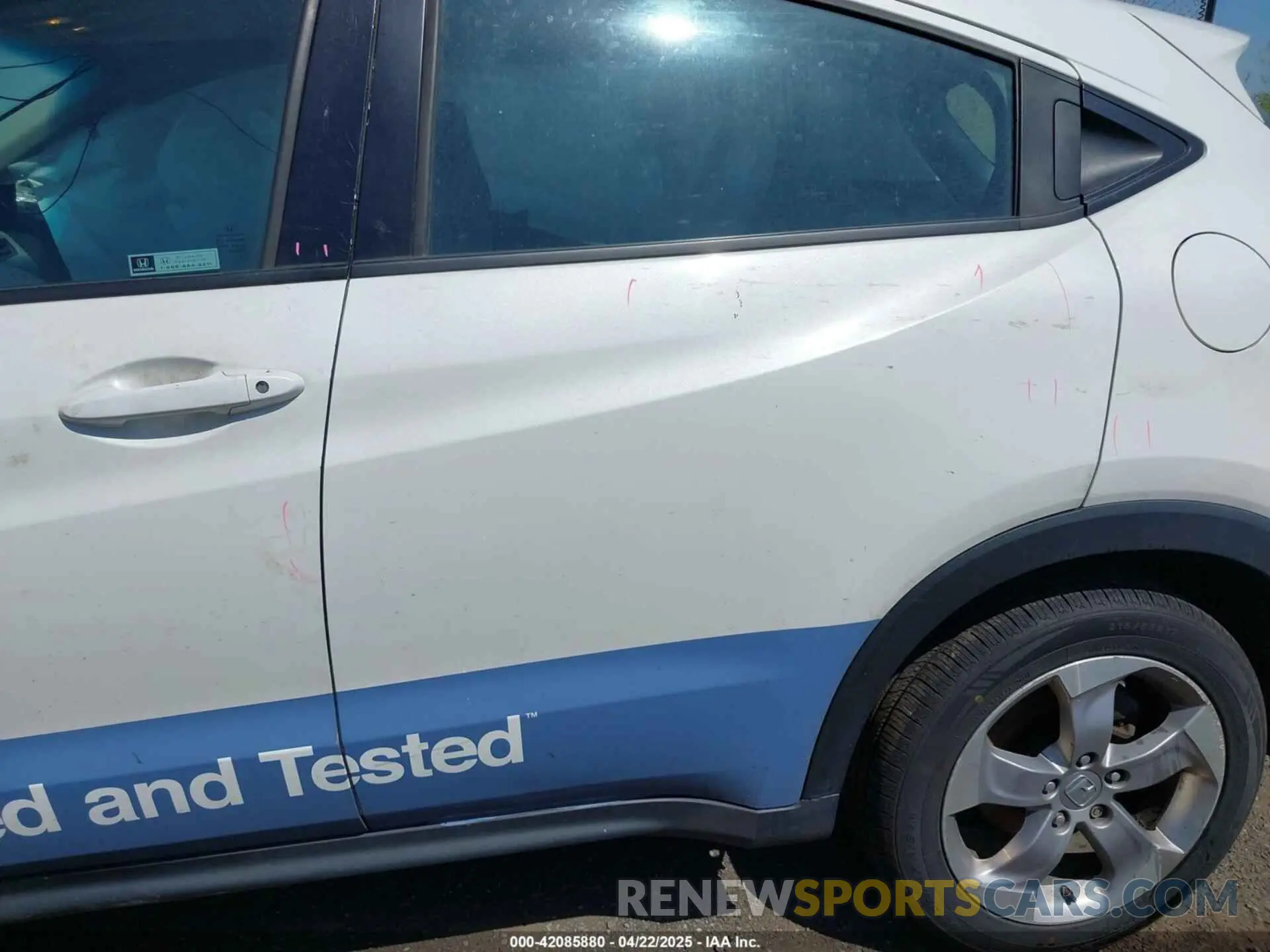 19 Фотография поврежденного автомобиля 3CZRU6H32NM706902 HONDA HR-V 2022