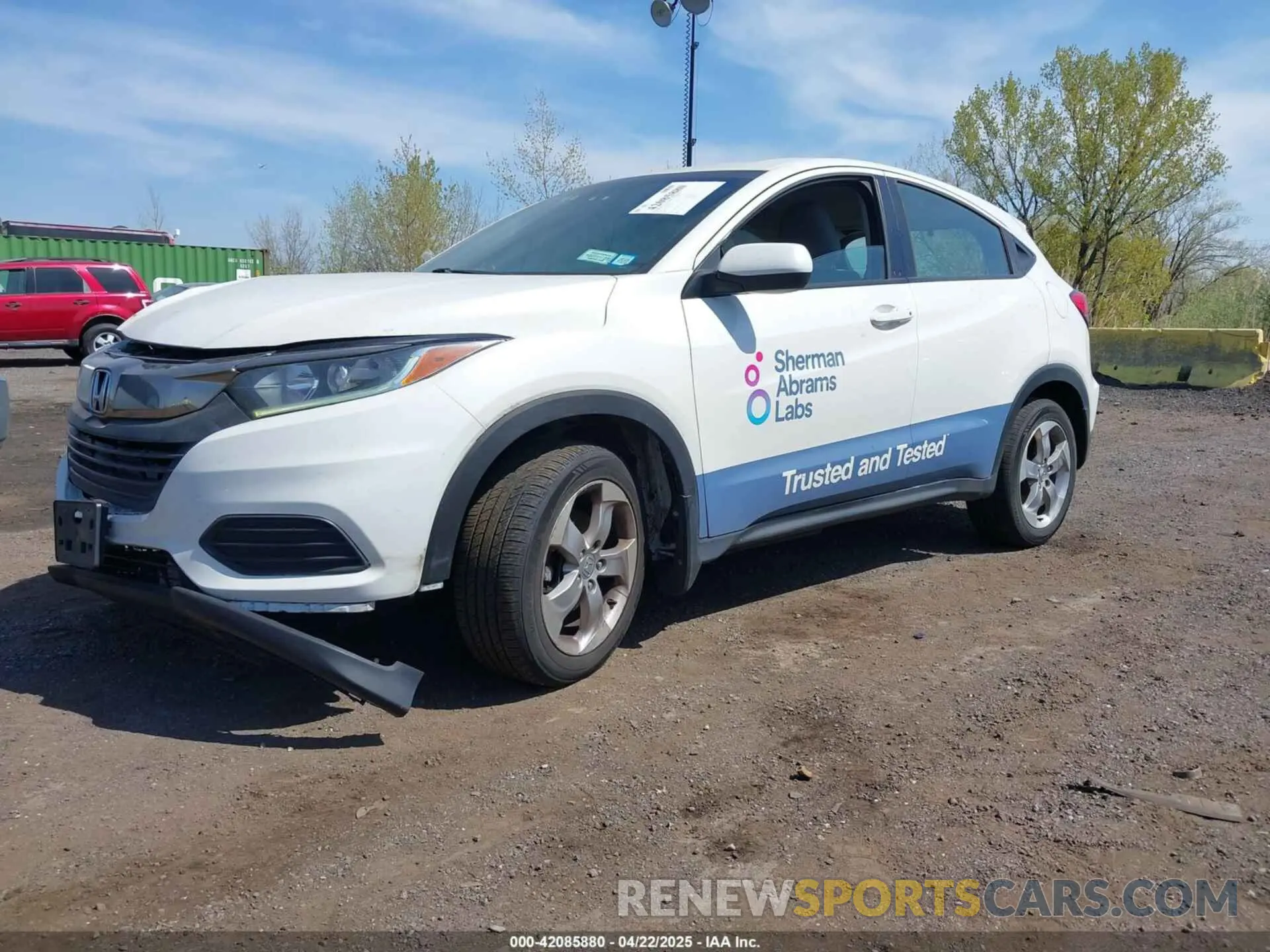2 Фотография поврежденного автомобиля 3CZRU6H32NM706902 HONDA HR-V 2022