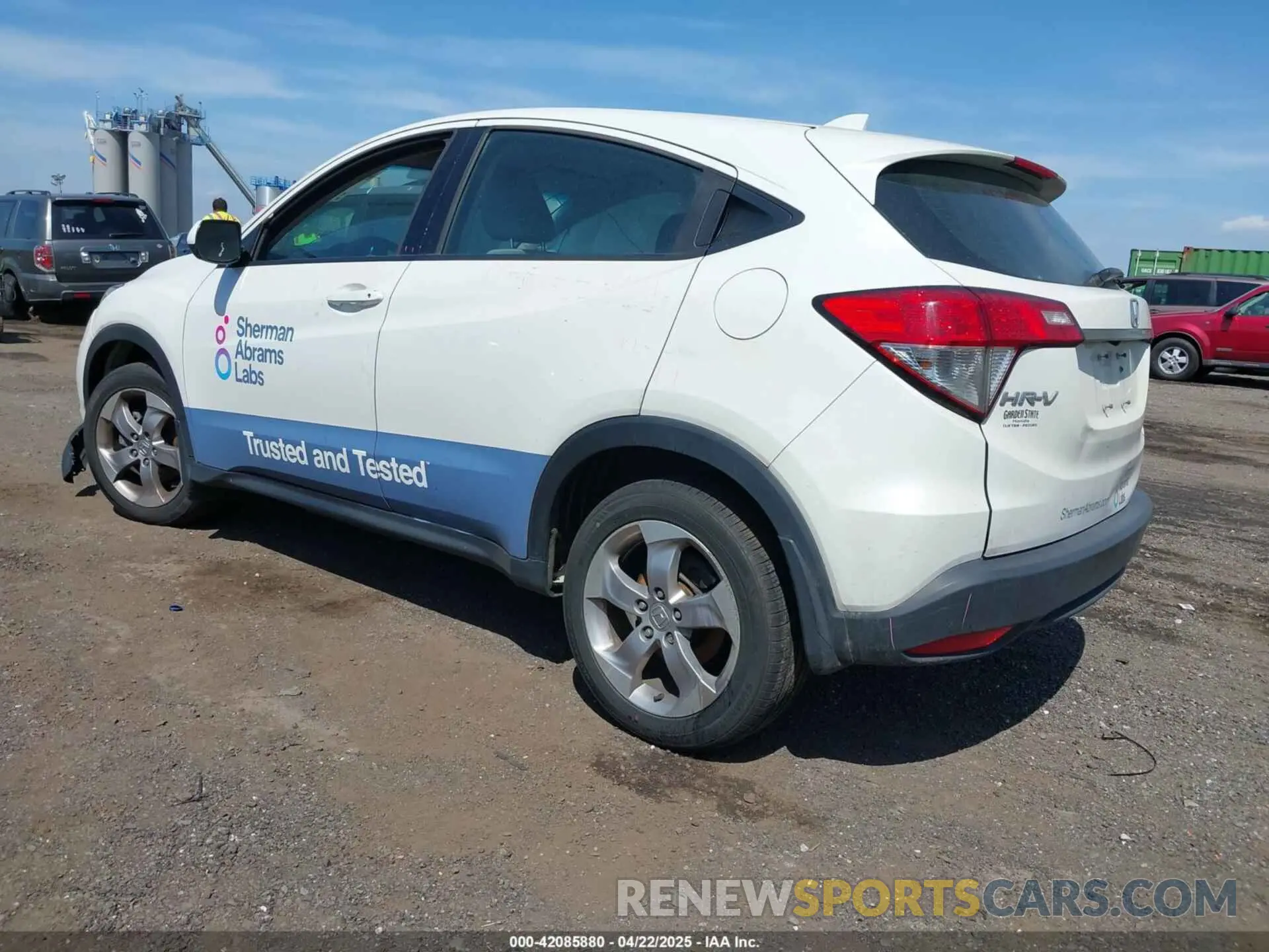 3 Фотография поврежденного автомобиля 3CZRU6H32NM706902 HONDA HR-V 2022