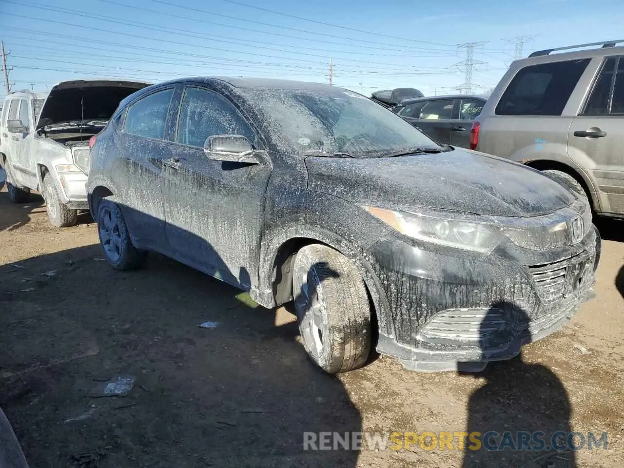 4 Photograph of a damaged car 3CZRU6H32NM708763 HONDA HR-V 2022