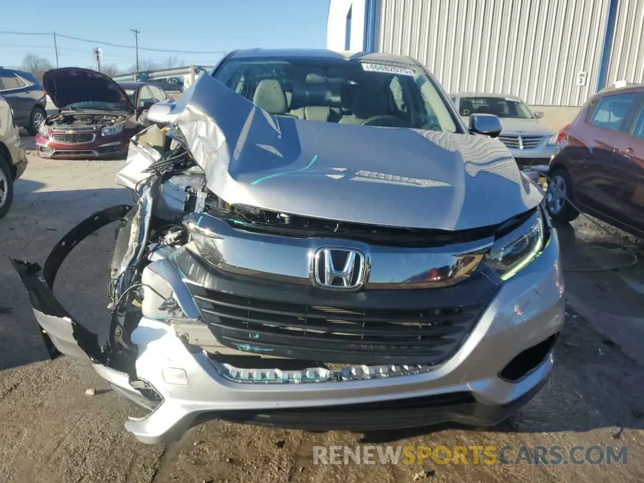 5 Фотография поврежденного автомобиля 3CZRU6H32NM750463 HONDA HR-V 2022